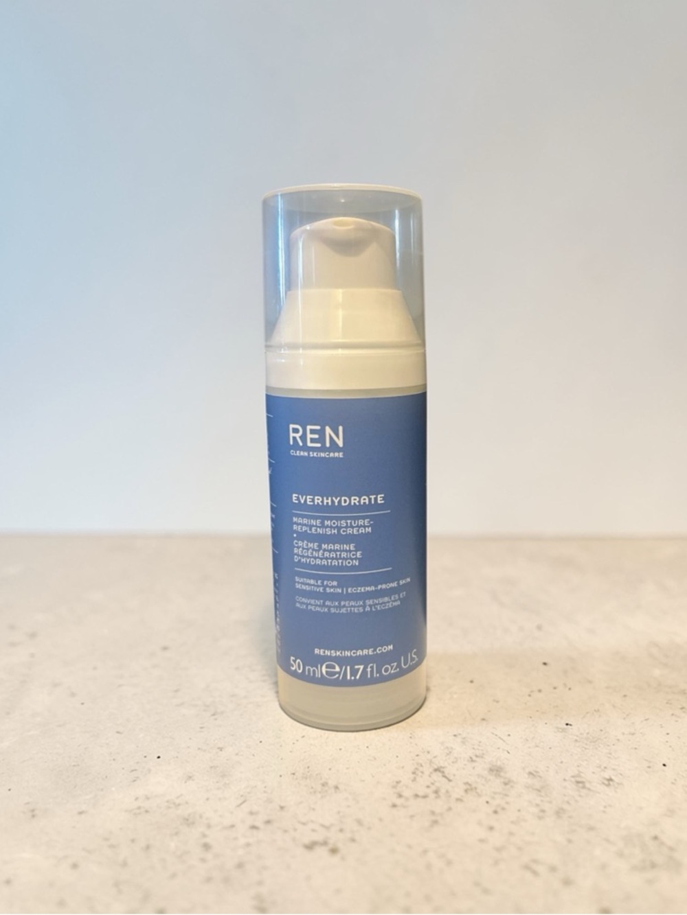 🌺 REN Everhydrate Marine Moisture Replenish Cream | Full Size